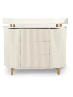 Kas Kopenhagen Kai Pusleplade, cream oak fra New