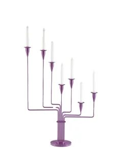 Piet Hein Karlsvognen Table Lysestage, lilla fra Discount