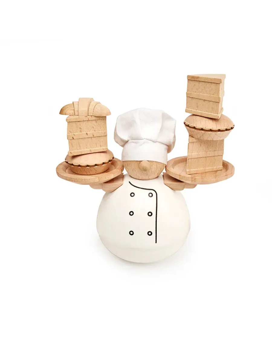 Kikkerland Balance The Baker, balancing game Hot
