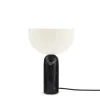New Works Kizu Bordlampe Small, Black Marble fra New