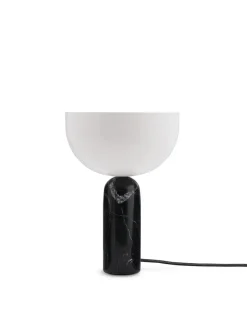 New Works Kizu Bordlampe Small, Black Marble fra New