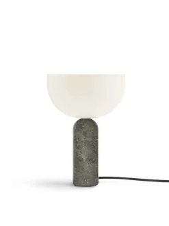 New Works Kizu Bordlampe Small, Black Marble fra New