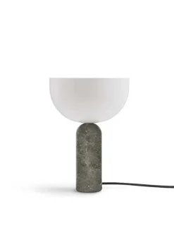 New Works Kizu Bordlampe Small, Black Marble fra New