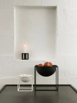 Audo Copenhagen Kubus 1 Lysestage, hvid fra Online