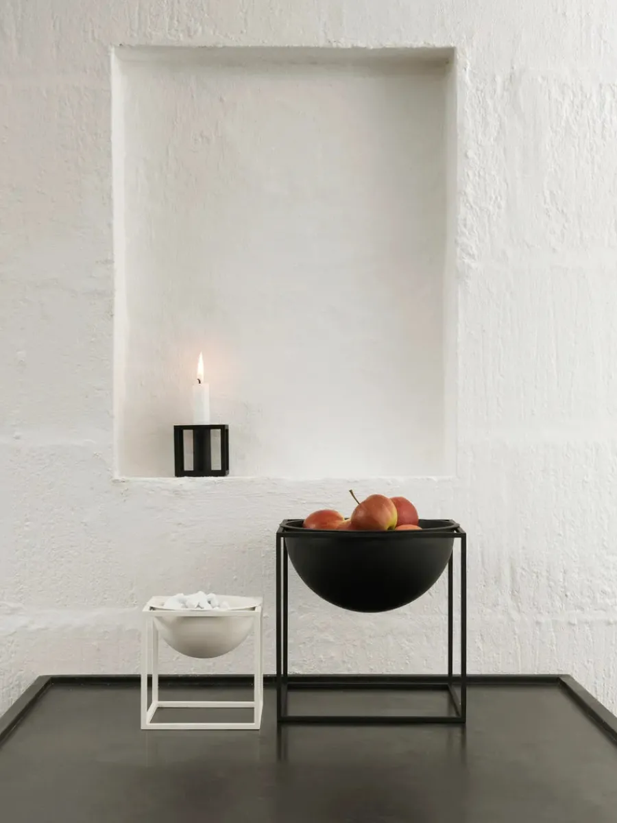 Audo Copenhagen Kubus 1 Lysestage, hvid fra Online