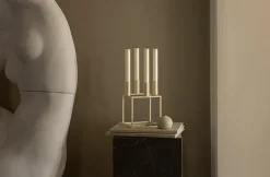 Audo Copenhagen Kubus 4 Lysestage, ivory fra Sale