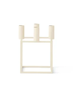 Audo Copenhagen Kubus 4 Lysestage, ivory fra Sale