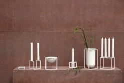 Audo Copenhagen Kubus Vase Lolo, hvid fra Hot
