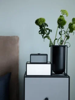 Audo Copenhagen Kubus Vase Lolo, hvid fra Hot