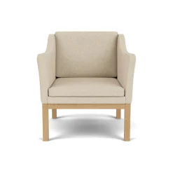 FDB Møbler L46 MK155 lænestol, beige tekstil af Mogens Koch Discount