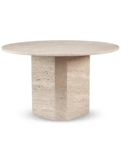 Wabi Sabi Nordic Lago Spisebord, travertin fra Sale
