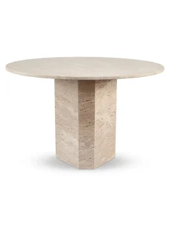 Wabi Sabi Nordic Lago Spisebord, travertin fra Sale