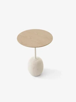 &Tradition Lato bord LN9, Deep Green & Verde Alpi Marble fra Best