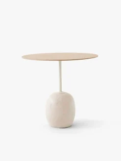 &Tradition Lato bord LN9, Deep Green & Verde Alpi Marble fra Best