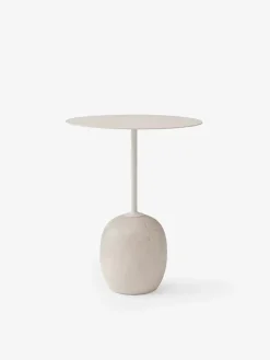 &Tradition Lato bord LN9, Deep Green & Verde Alpi Marble fra Best