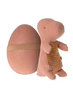 Maileg Lille Gantosaurus i æg, gammel rosa fra Sale