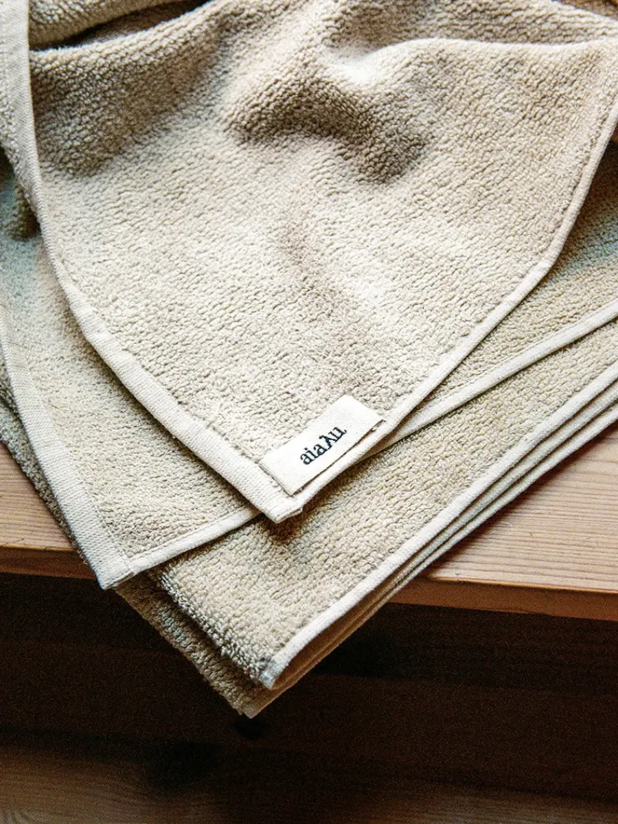Aiayu Linen Bath Towel, 70 x 140 cm fra