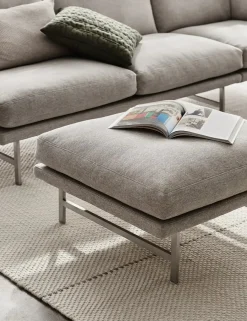 Fritz Hansen Lissoni PL110S Pouf, Clay 012 fra Outlet