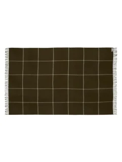 Silkeborg Uldspinderi Mandø Plaid, seaweed fra Best
