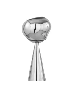 Tom Dixon Melt Portable Bordlampe, silver fra Hot