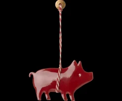 Maileg Metal ornament, Gris - rød fra Sale