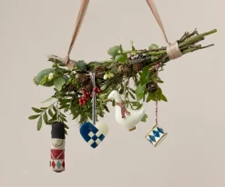 Maileg Metal Ornament, tromme, lille - rød fra Sale
