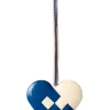 Maileg Metalophæng Lille Hjerte, dark blue fra Clearance