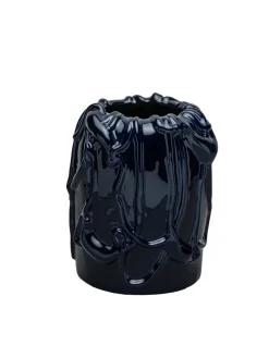 raawii Michael Kvium Jam Vase, deep cobalt fra