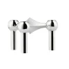 STOFF Nagel Nagel Lysestage, krom fra Outlet