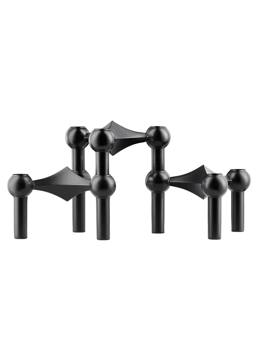STOFF Nagel Nagel Lysestage, krom fra Outlet