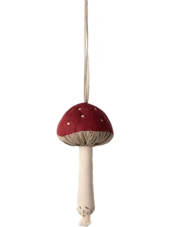 Maileg Ornament Svamp, rød fra Online
