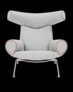 Fredericia Furniture OX Chair - Cera 905 læder i Russet Brown af Hans J. Wegner Discount