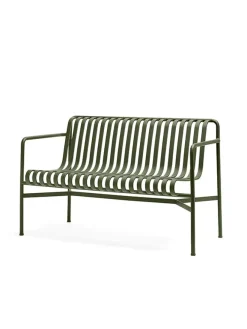 HAY Palissade Dining Bench, olive fra Best