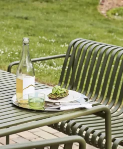 HAY Palissade Dining Bench, olive fra Best