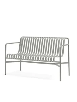 HAY Palissade Dining Bench, sky grey fra Clearance