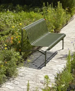 HAY Palissade Dining Bench uden armlæn, olive fra Sale