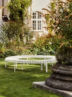 HAY Palissade Park Bench, sky grey fra Outlet