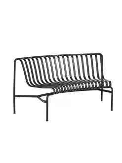 HAY Palissade Park Dining Bench, in, antracit fra Clearance
