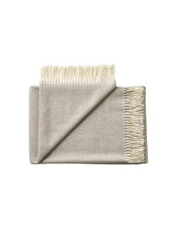 Silkeborg Uldspinderi Panama Plaid, grey mauve fra Clearance