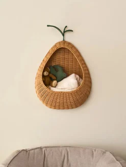 Ferm Living Pear Braided Wall Pocket fra