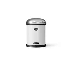 Vipp Pedalspand 12 - 3 L, hvid fra