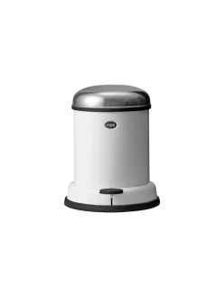 Vipp Pedalspand 14 - 8 L, hvid fra