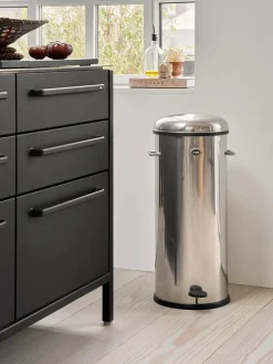 Vipp Pedalspand 17 - 30 L, Stainless Steel fra Hot