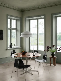 Fritz Hansen PK3 spisebordsstol, valnød af Poul Kjærholm Online