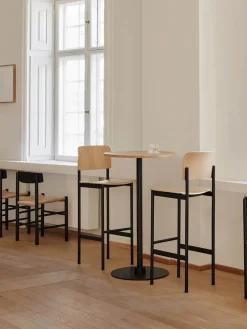 Fredericia Furniture Plan Barstool, eg lak fra