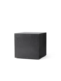 Audo Copenhagen Plinth Cubic Black Nero Marquina marmor fra Outlet