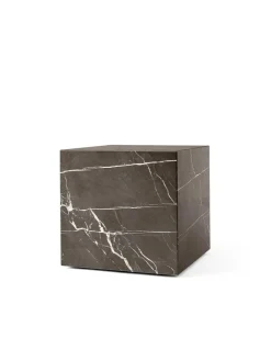 Audo Copenhagen Plinth Cubic Black Nero Marquina marmor fra Outlet