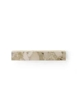 Audo Copenhagen Plinth Shelf Sand Kunis Breccia marmor fra New