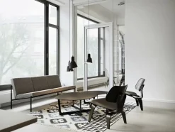 Vitra Plywood Group LCW, sortlakeret ask fra New