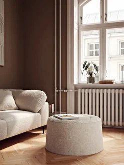 Woud Praline Pouf, Ø 52 cm fra